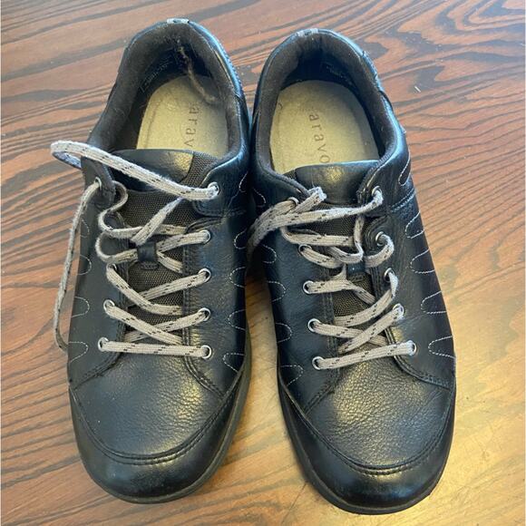 Aravon Leather Sneakers - Picture 1 of 4